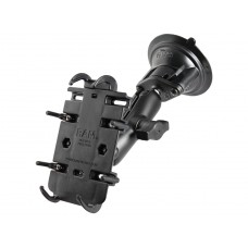 RAM QUICK-GRIP PHONE MOUNT WITH RAM TWIST-LOCK SUCTION CUP BASE