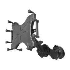 RAM X-GRIP WITH RAM TWIST-LOCK DUAL SUCTION MOUNT FOR 9"-10" TABLETS