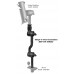 RAM ADAPT-A-POST WITH ADJUSTABLE 16" EXTENSION ARM
