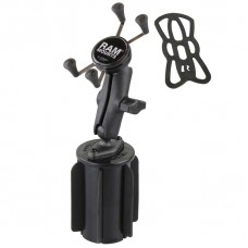 RAM X-GRIP PHONE MOUNT WITH RAM-A-CAN™ II CUP HOLDER BASE