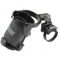 RAM LEVEL CUP XL 32OZ DRINK HOLDER WITH LARGE STRAP CLAMP BASE