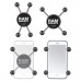 RAM X-Grip Универсален държач за смартфон със сфера, Размер В